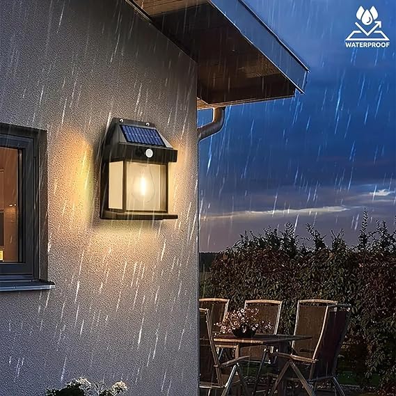 Solar Lamp Night Wireless Light  (Multicolor)