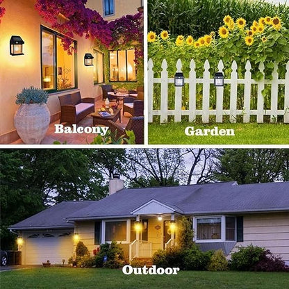 Solar Lamp Night Wireless Light  (Multicolor)