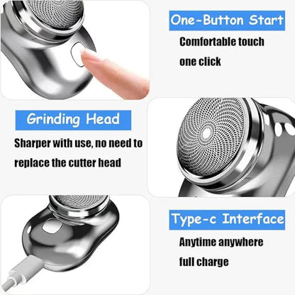 Mini Electric Shaver | Portable Electric Shaver | Unisex Electric Shaver