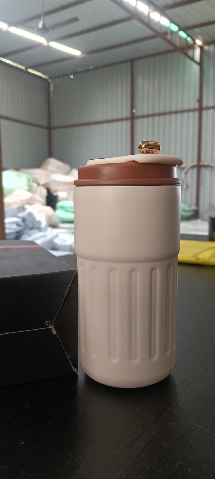 Smart Temperature Display Coffee Mug (420ml)